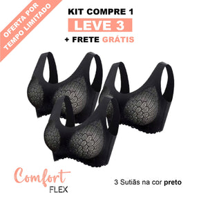 Sutiã Comfort Flex - Compre 1 leve 3