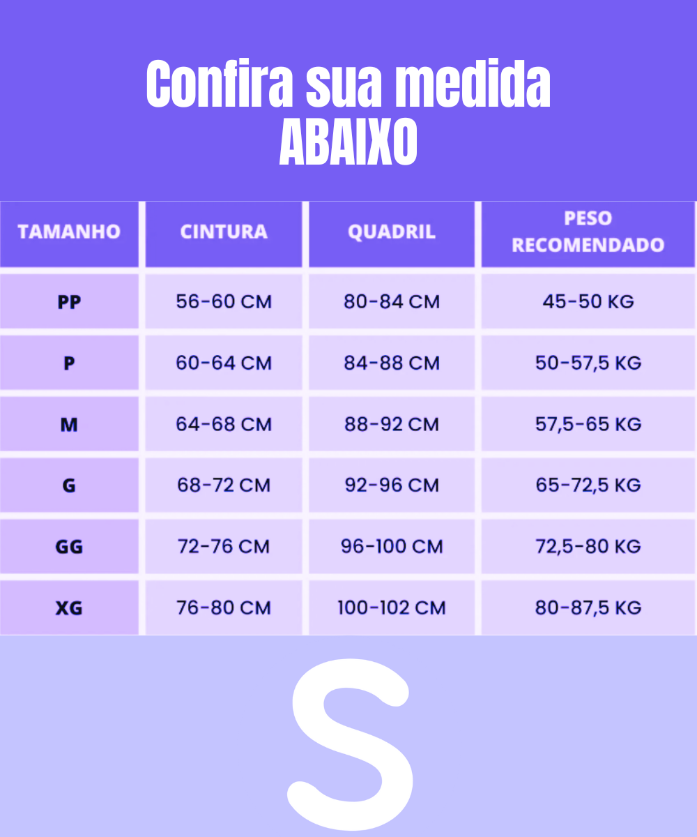 Desconto - Calcinha Modeladora Lift Up - Com Barbatanas Laterais + 5 Calcinhas Antibacterianas