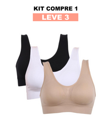 SUTIÃ COMFORT PREMIUM (COMPRE 1 LEVE 3)