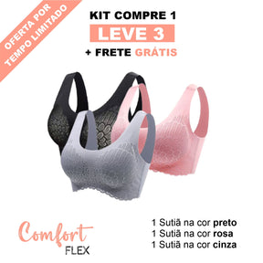 Sutiã Comfort Flex - Compre 1 leve 3